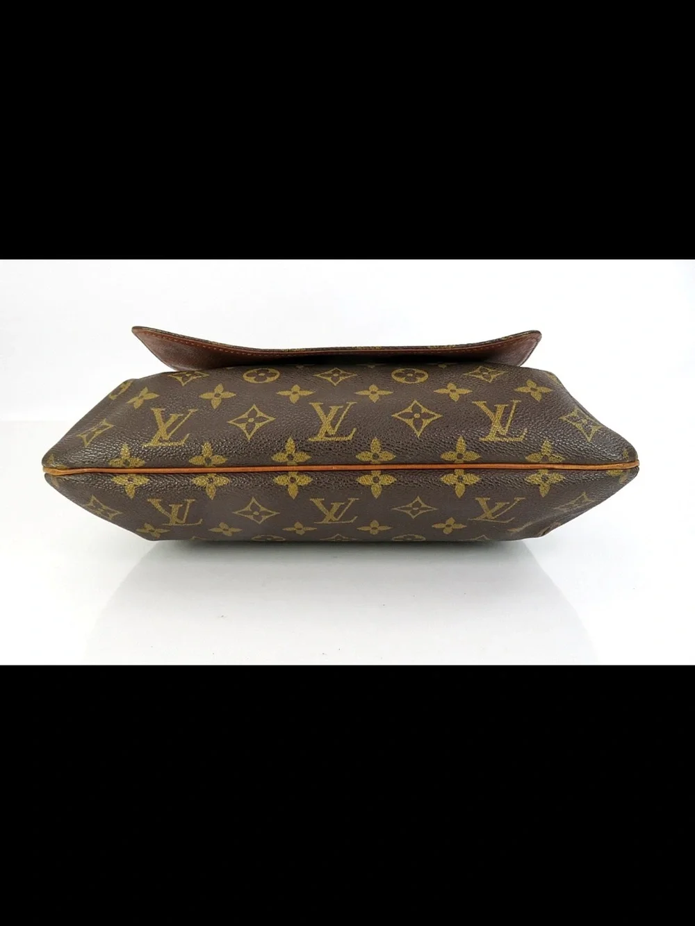 Louis Vuitton Monogram Canvas Messenger Bag in Brown and Tan